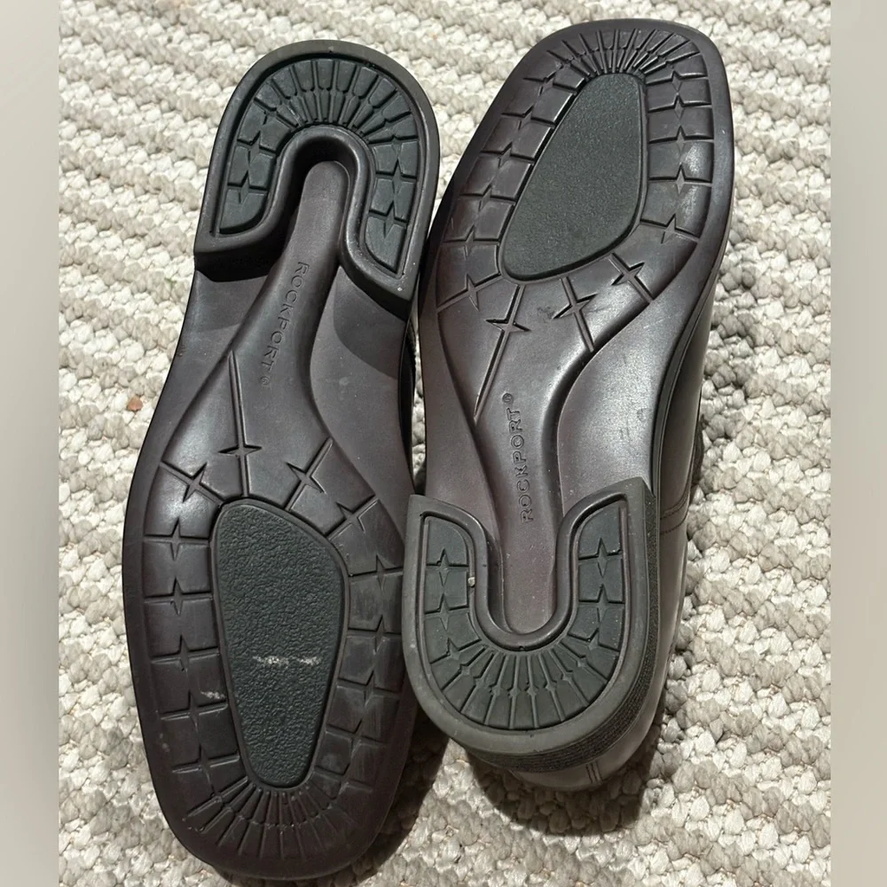 Rockport Brown Leather Oxfords Classic Design‎